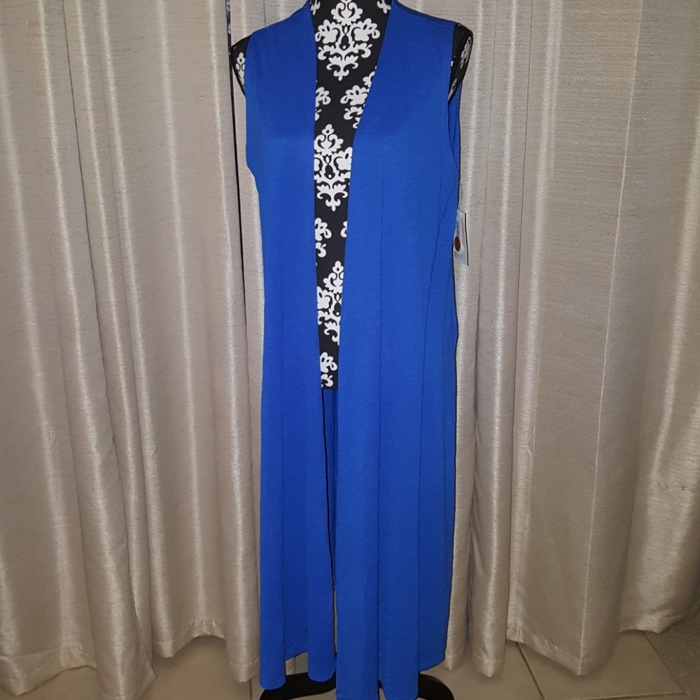 NWT Lularoe Joy long vest size medium
